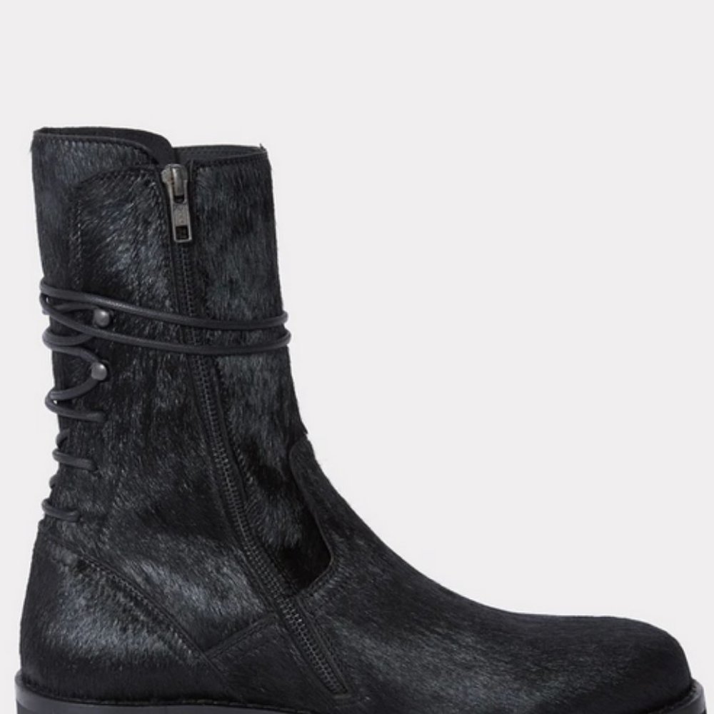 SALE -Did I mention these are RARE!  CHIRO NERO CALF HAIR - SZ 42 -  Men's Boots - Picture 8 of 9